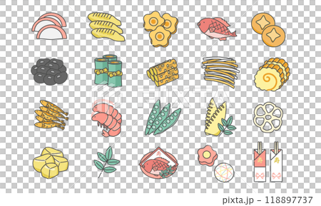 Osechi 美食插圖集 118897737