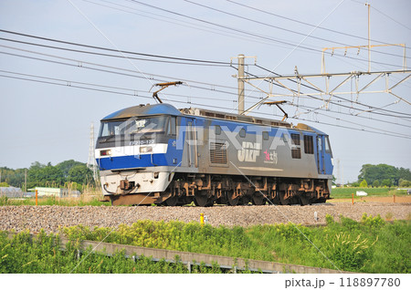 高崎線 岡部ー本庄 JR貨物 EF210-122(新鶴見) 高崎線 岡部ー本庄 JR貨物 EF210-122(新鶴見) 118897780