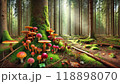 なんかカワイイキノコの山 118898070