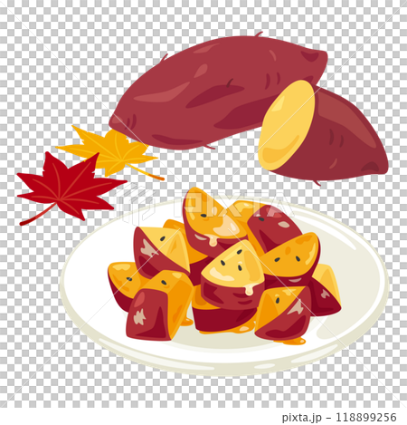 大學芋地瓜盤 118899256