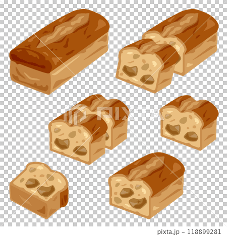 栗磅蛋糕套裝 118899281