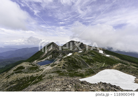 夏の白山の風景 夏の白山の風景 118900349