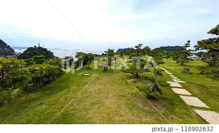 和歌山市の雑賀崎にある番所庭園 118902632