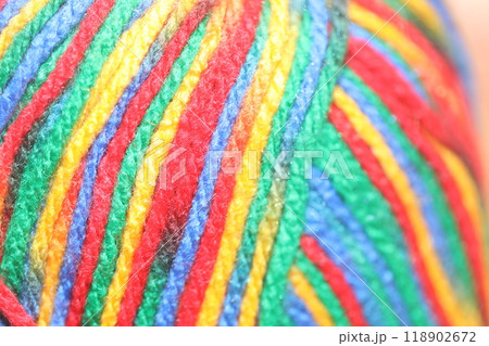 接写で撮影した毛糸 接写で撮影した毛糸 118902672