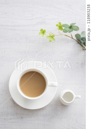 クリーム入りコーヒー 118903238