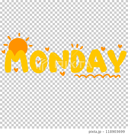 Happy Monday clipart Happy Monday clipart 118903699