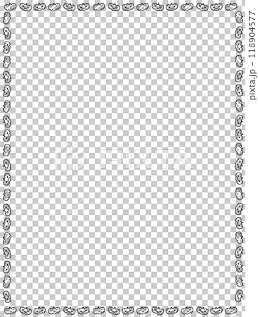 halloween frame 118904577
