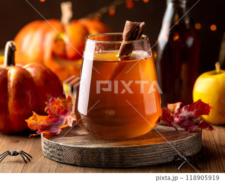 ハロウィン　アップルサイダー 118905919
