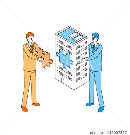 会社に必要な人材のイメージイラスト 118907287