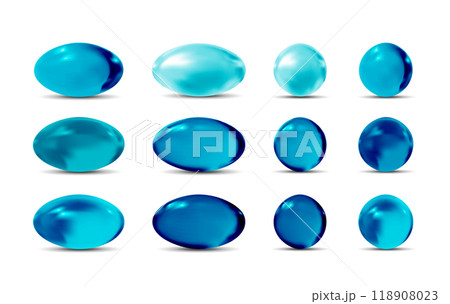Blue vector 3d pills Blue vector 3d pills 118908023