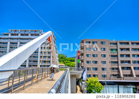 神奈川県横浜市の都市風景　北山田駅 118908268