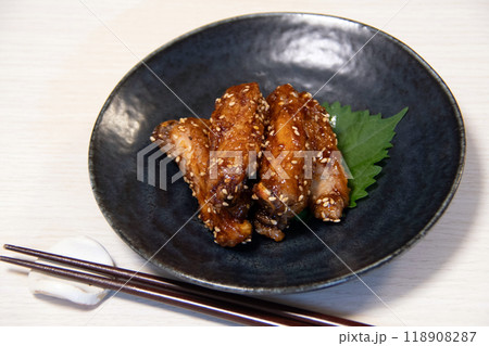 手羽中から揚げ 手羽中から揚げ 118908287
