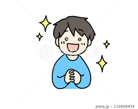 憧れる男性 118908454