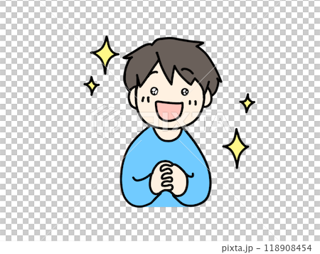 憧れる男性 118908454