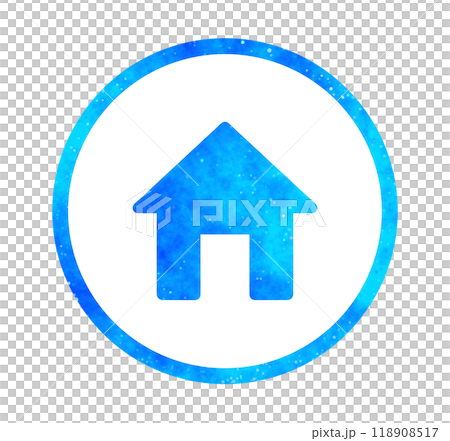 青い星空｜ホームアイコン 118908517