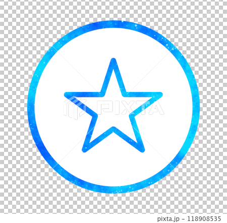 藍色星空|簡約星標 118908535