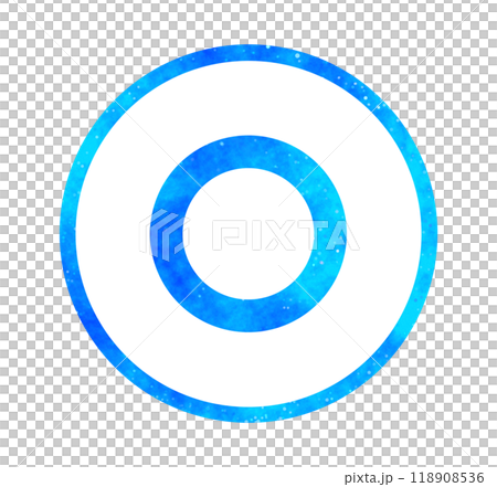 Blue starry sky | Circle mark Blue starry sky | Circle mark 118908536