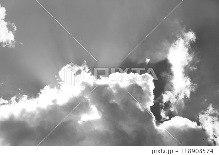 サンパウロの雲と青空　ブラジル 118908574