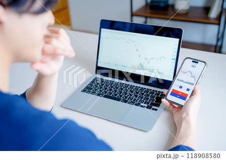 株取引イメージ 118908580