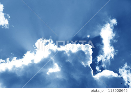サンパウロの雲と青空　ブラジル 118908643