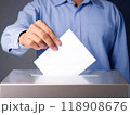 選挙　投票イメージ 118908676