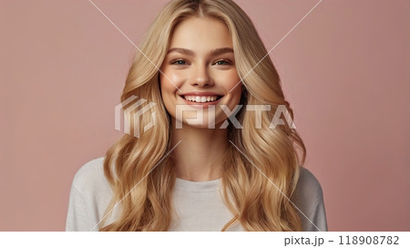 skin care advertisement smile woman smile 118908782