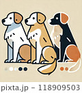 犬　イラスト 118909503