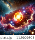宇宙　イラスト 118909603