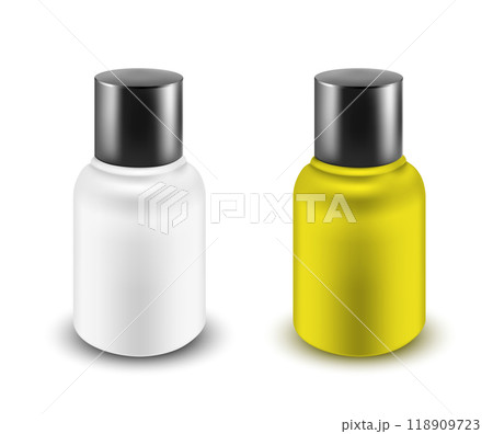Plastic lotion bottle. Packaging for cosmetics 118909723