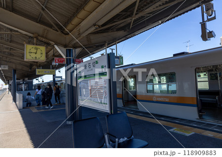 近鉄けいはんな線/新石切駅のプラットホーム 近鉄けいはんな線/新石切駅のプラットホーム 118909883