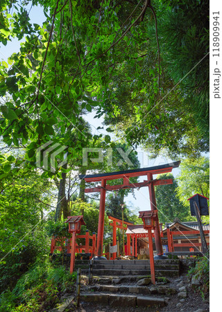 京都嵐山　櫟谷宗像神社入口 118909941