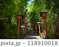 京都嵐山　櫟谷宗像神社参道 118910018