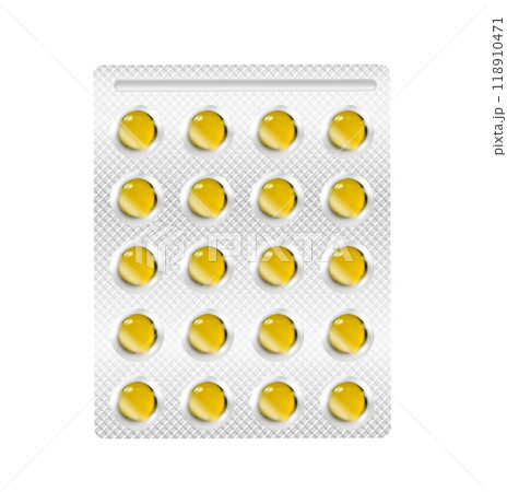 Yellow vector pills Yellow vector pills 118910471