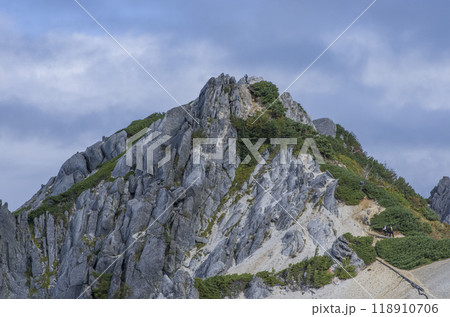 北燕岳にも登ってみて 118910706
