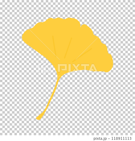 Hand-drawn yellow ginkgo leaves - simple and stylish autumn and fall foliage images and fallen leaf design materials Hand-drawn yellow ginkgo leaves - simple and stylish autumn and fall foliage images and fallen leaf design materials 118911113