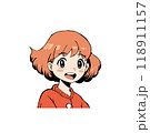 笑顔の女性 118911157