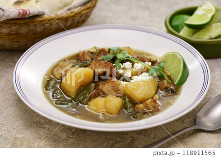 ニューメキシコグリーンチリシチュー ニューメキシコグリーンチリシチュー 118911565