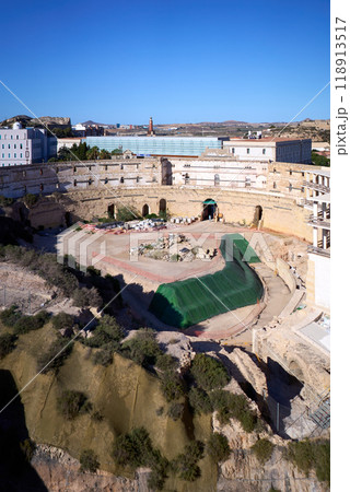 Ruins of the Roman amphitheater in Cartagena, Spain Ruins of the Roman amphitheater in Cartagena, Spain 118913517