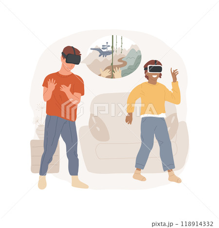 Adventure isolated cartoon vector illustration. 118914332