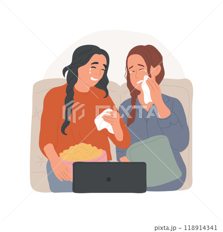 Drama isolated cartoon vector illustration. 118914341