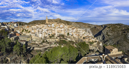 One of the most beautiful ancient villages of Spain - scenic Bocairent , Valencia provice 118915083