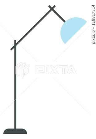 Floor lamp color icon. Room light decor Floor lamp color icon. Room light decor 118917514