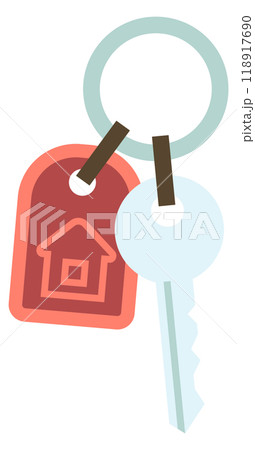 House key color icon. Real estate owner 118917690