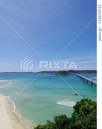 角島展望台より望む絶景(山口県下関市) 118918241