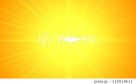 Yellow background with glowing light effect design vector Yellow background with glowing light effect design vector 118919611