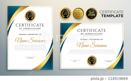 professional multipurepose certificate template set of two professional multipurepose certificate template set of two 118919669