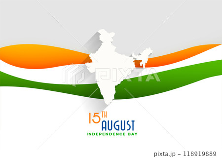 flag of india in papercut style independence day background flag of india in papercut style independence day background 118919889