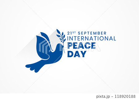 happy 21th september template with bird and leaf design vector illustration happy 21th september template with bird and leaf design vector illustration 118920188