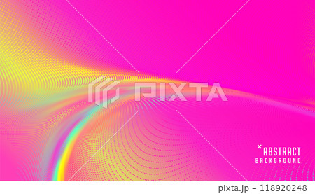 blurred bright pink colors particle background in abstract design 118920248