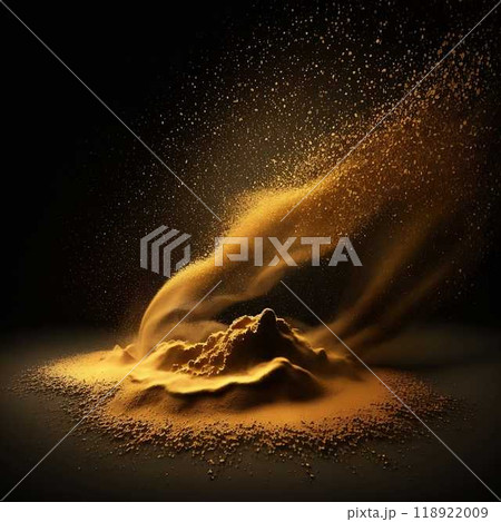 glitter lights grunge background, gold glitter defocused abstract Twinkly Lights Background. 118922009